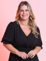 Vestido Curto Crepe Preto
