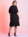Vestido Curto Crepe Preto
