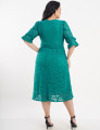 Vestido Midi Malha Lasie Verde 