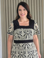 Vestido Longo Bordado Preto